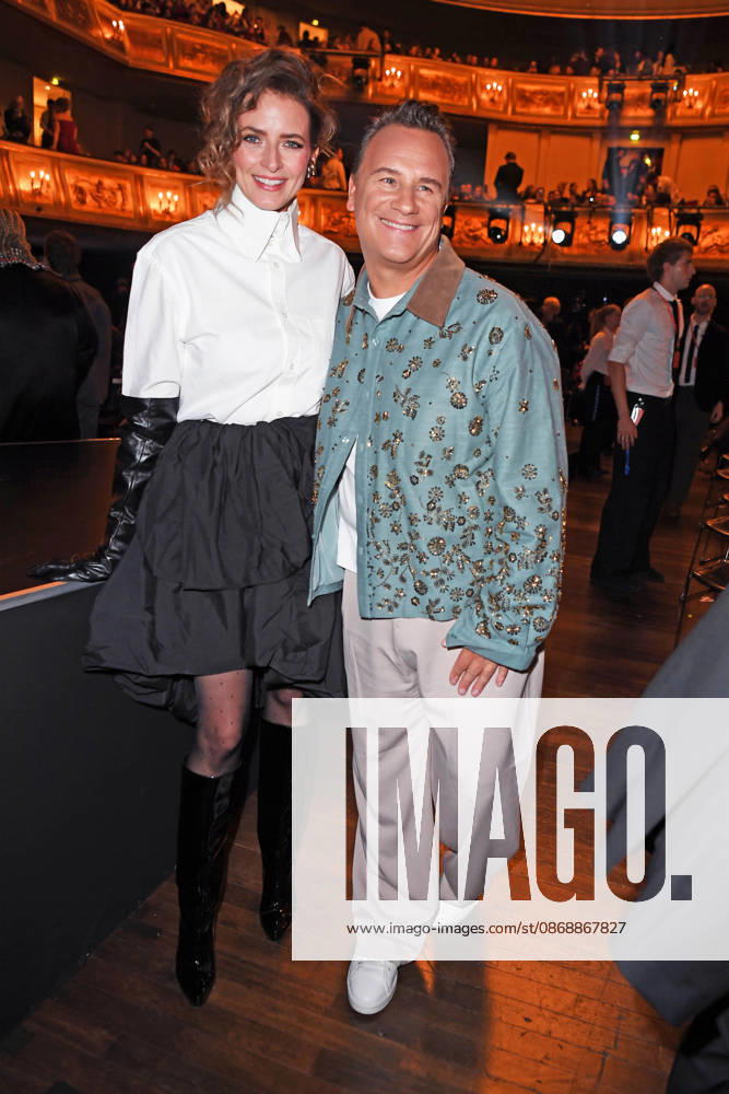 Eva Padberg and Guido Maria Kretschmer at the ABOUT YOU OPERA FASHION SHOW at the Admiralspalast in Berlin on October 7, 2026