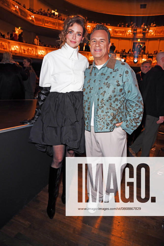 Eva Padberg and Guido Maria Kretschmer at the ABOUT YOU OPERA FASHION SHOW at the Admiralspalast in Berlin on October 7, 2026