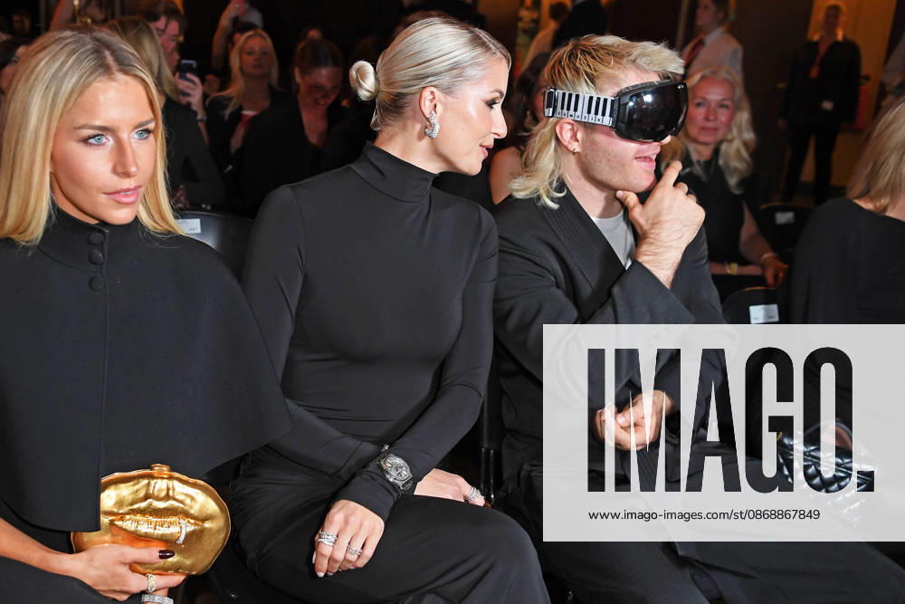 Lena Gercke, Ski Aggu, August Jean Diederich at the ABOUT YOU OPERA FASHION SHOW at the Admiralspalast in Berlin on October 7, 2026