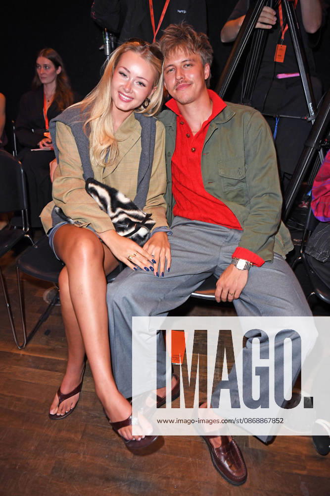Levin Hotho with his girlfriend Lili Hamann at the ABOUT YOU OPERA FASHION SHOW at the Admiralspalast in Berlin on October 7, 2026