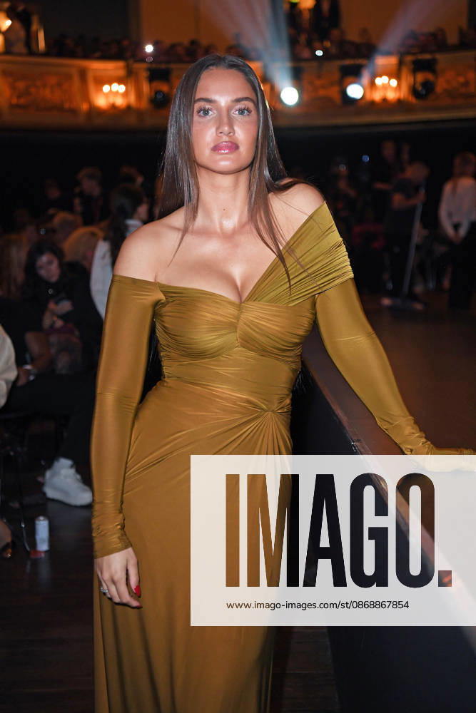 Tanja Makaric at the ABOUT YOU OPERA FASHION SHOW at the Admiralspalast in Berlin on October 7, 2026