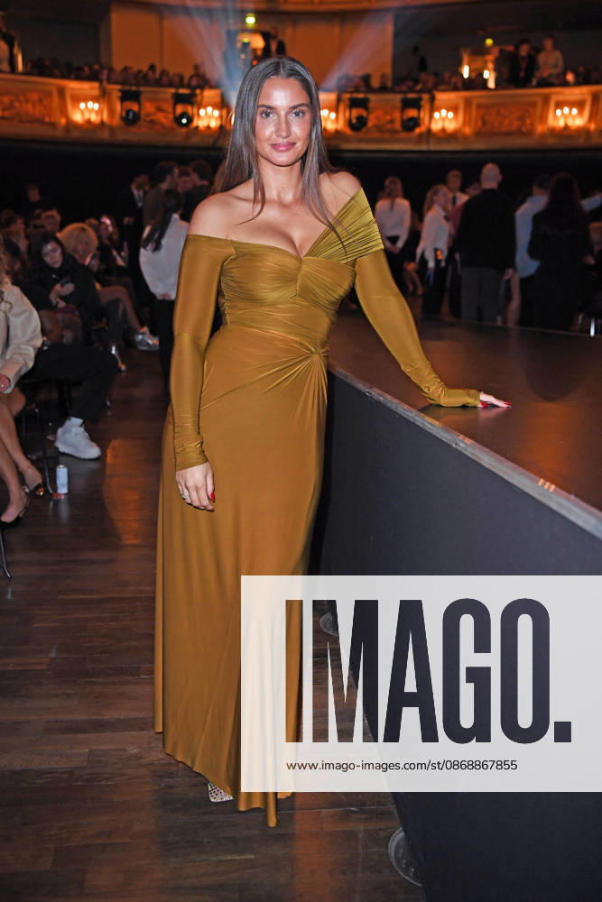 Tanja Makaric at the ABOUT YOU OPERA FASHION SHOW at the Admiralspalast in Berlin on October 7, 2026