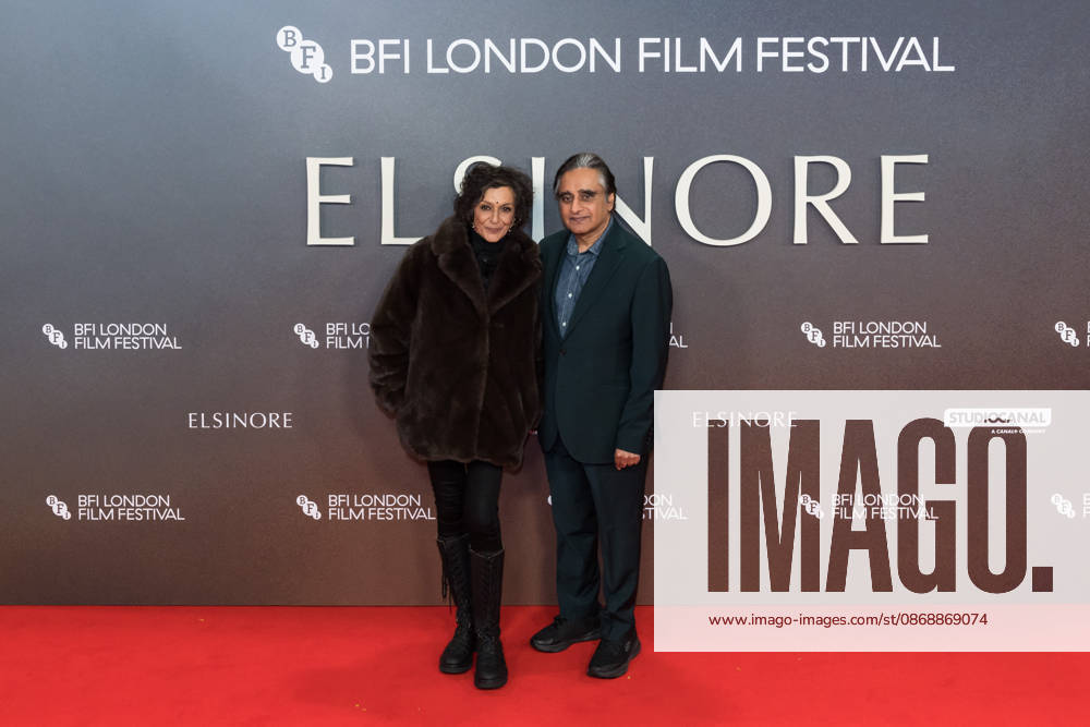 Elsinore Opening Night Gala at BFI London Film Festival LONDON, UNITED KINGDOM - OCTOBER 07: Meera Syal and Sanjeev Bhaskar attend the opening night gala of Elsinore during the 70th BFI London Film Festival at the Royal Festival Hall in London, United Kingdom on October 07, 2026. Wiktor Szymanowicz Anadolu London United Kingdom. Editorial use only. Please get in touch for any other usage.