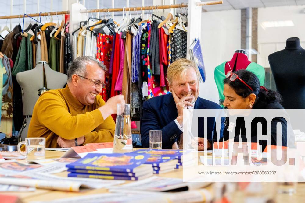 King visits neighborhood activities for and by residents. Den Bosch, The Netherlands. 07 Oct 2026 King Willem-Alexander during a working visit to Copernikkel, a cooperation of various residents initiatives. Copernickel is one of the social initiatives supported by the Oranje Fonds. Den Bosch The Netherlands