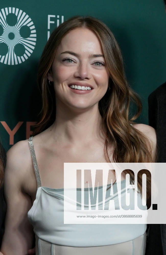 EMMA STONE attends ‘The Debutâ€⠢ Red Carpet Arrivals at the 64th New York Film Festival,.Alice Tully Hall, Lincoln Center, NYC.October 7, 2026 . The Debut Red Carpet Arrivals At The 64th New York Film Festival,.Alice Tully Hall, Lincoln Center, NYC.October 7, 2026 . New York USA - ZUMAms4_ 20261007_faf_ms4_008