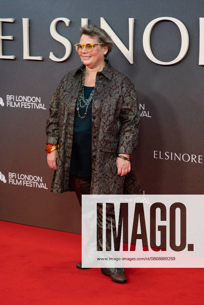Elsinore 2026 Opening Gala during the 70th BFI London Film Festival at The Royal Festival Hall in London, UK - 7 OCT 2026. Joanna Scanlan attends the Elsinore 2026 Opening Gala during the 70th BFI London Film Festival at The Royal Festival Hall. London United Kingdom