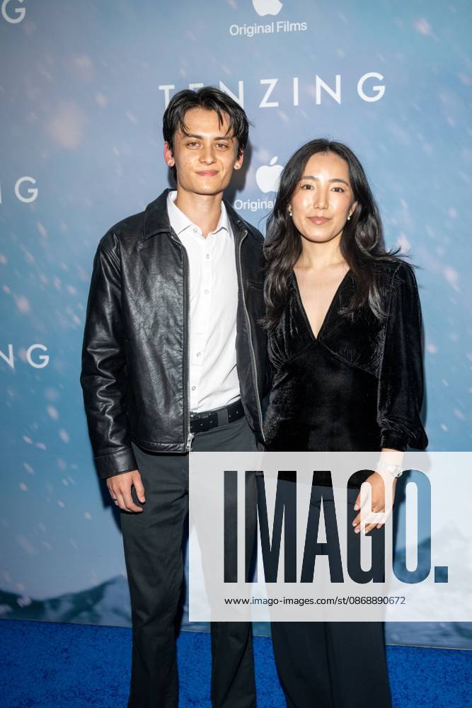 (L-R) Tenzing Norgay Trainor and Deki Tenzing attend.Apple Original Films Tenzing New York Premiere at DGA Theater on October 07, 2026 in New York City. New York United States - ZUMAs197 20261007_aaa_s197_438