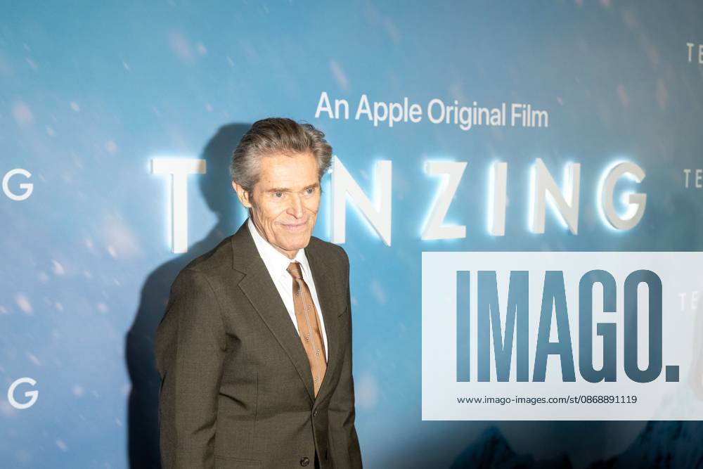Apple Original Films Tenzing New York Premiere, New York, USA - 07 Oct Willem Dafoe attends Apple Original Films Tenzing New York Premiere at DGA Theater on October 07, 2026 in New York City. New York United States