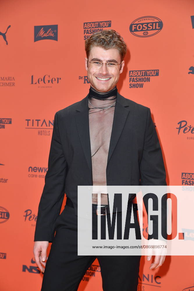 ABOUT YOU Opera Fashion Show: Linus Weber at the ABOUT YOU Opera Fashion Show in Berlin on October 7, 2026