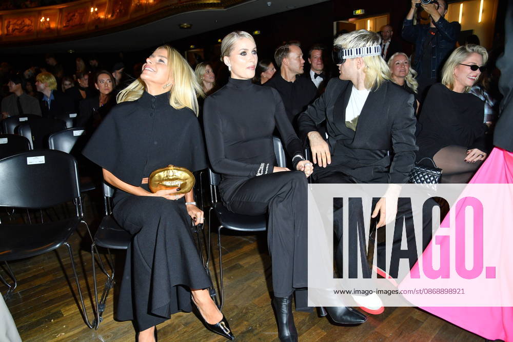 ABOUT YOU Opera Fashion Show: Caro Daur, Lena Gercke, and Ski Aggu (real name August Jean Diederich) at the ABOUT YOU Opera Fashion Show in Berlin on October 7, 2026