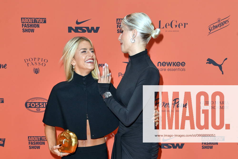 ABOUT YOU Opera Fashion Show: Caro Daur and Lena Gercke at the ABOUT YOU Opera Fashion Show in Berlin on October 7, 2026