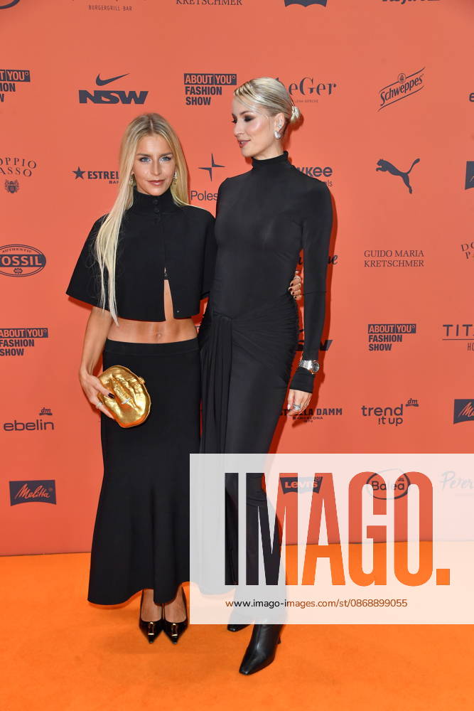 ABOUT YOU Opera Fashion Show: Caro Daur and Lena Gercke at the ABOUT YOU Opera Fashion Show in Berlin on October 7, 2026