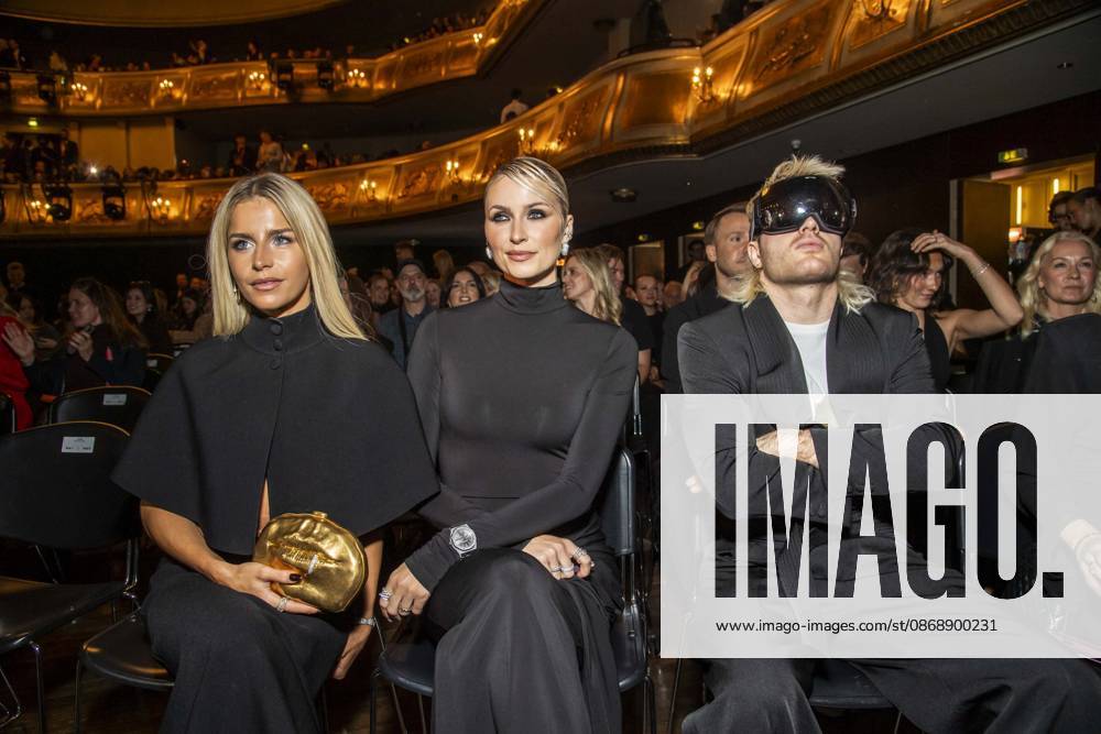 ABB ABOUTYOU Caroline Daur, Lena Gercke, and Ski Aggu as guests at the ABOUT YOU Opera Fashion Show at the Admiralspalast on October 7, 2026, in Berlin, Germany