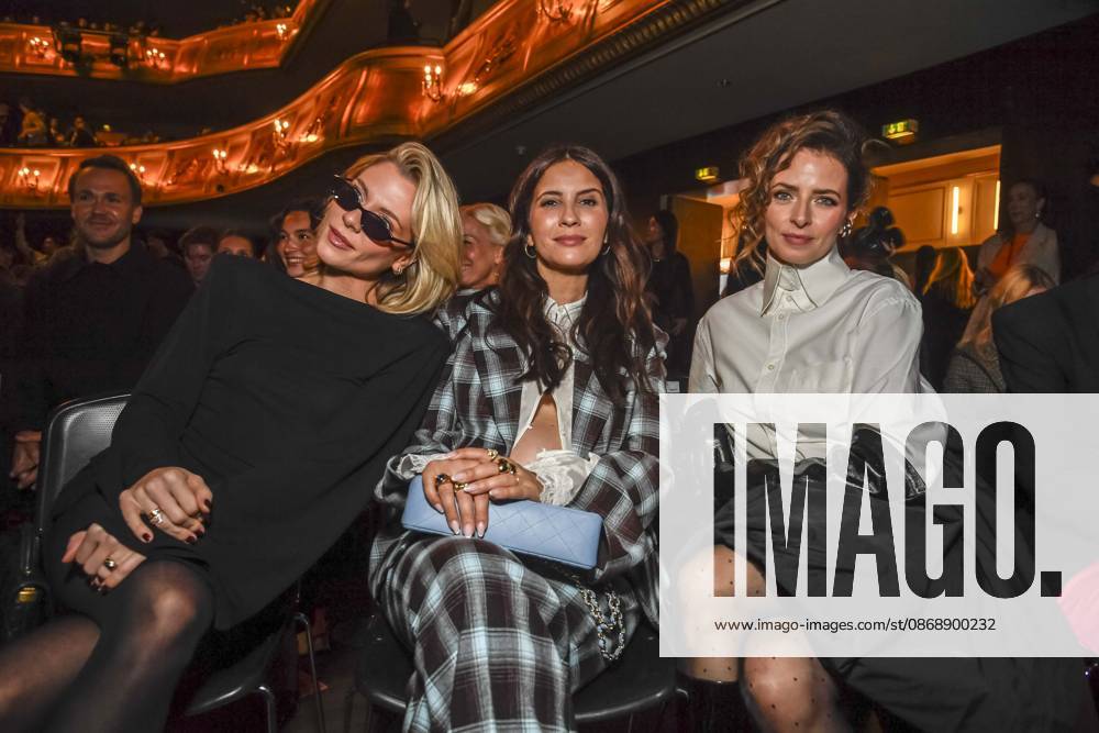 ABB ABOUTYOU Cheyenne Pahde, Bianca Nawrath, and Eva Padberg attend the ABOUT YOU Opera Fashion Show at the Admiralspalast on October 7, 2026, in Berlin, Germany