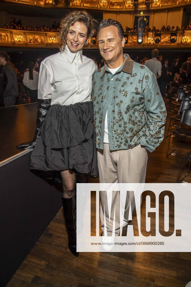ABB ABOUTYOU Eva Padberg and Guido Maria Kretschmer attend the ABOUT YOU Opera Fashion Show at the Admiralspalast on October 7, 2026, in Berlin, Germany