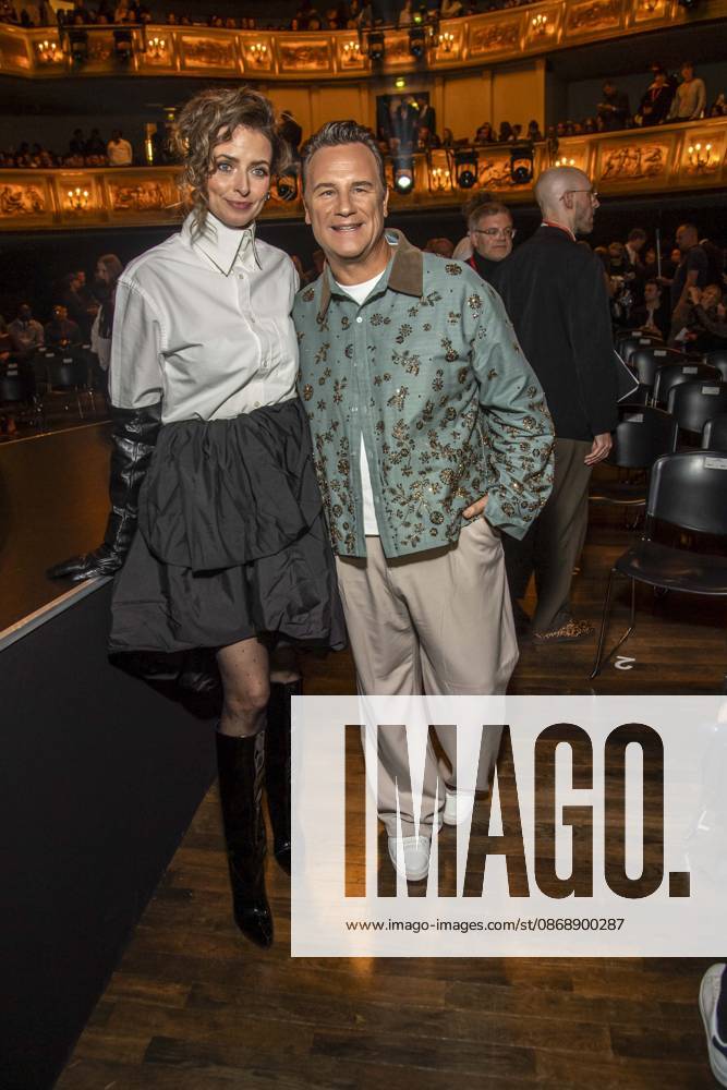 ABB ABOUTYOU Eva Padberg and Guido Maria Kretschmer attend the ABOUT YOU Opera Fashion Show at the Admiralspalast on October 7, 2026, in Berlin, Germany