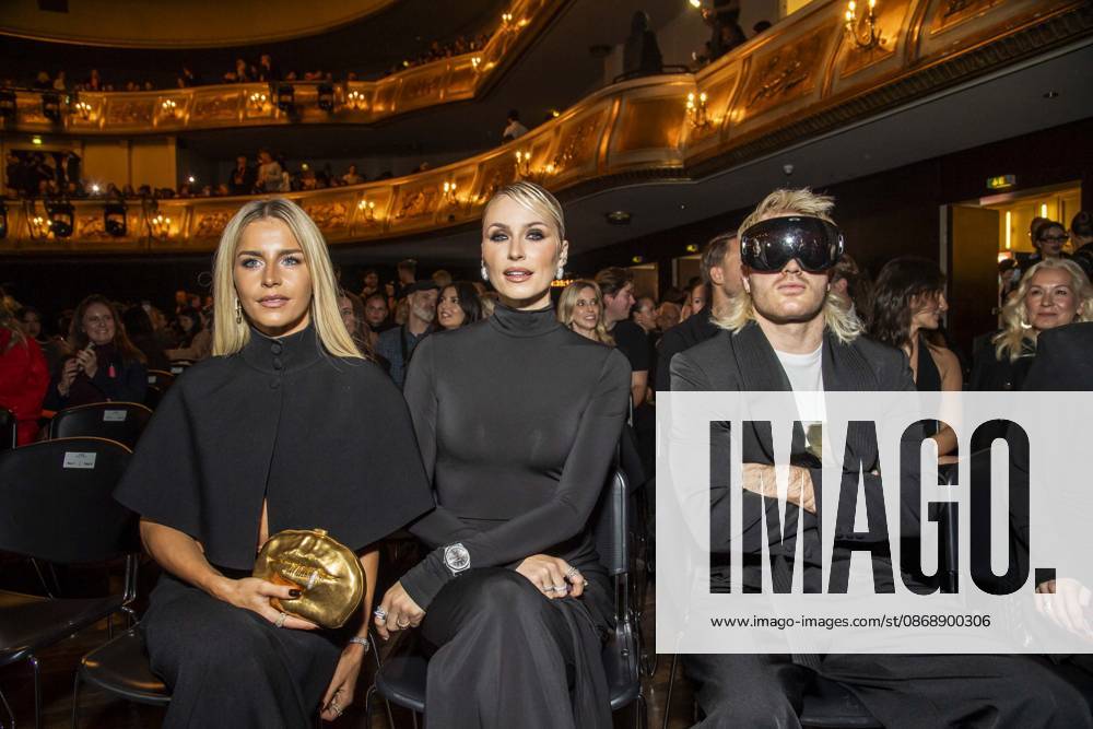 ABB ABOUTYOU Caroline Daur, Lena Gercke, and Ski Aggu as guests at the ABOUT YOU Opera Fashion Show at the Admiralspalast on October 7, 2026, in Berlin, Germany