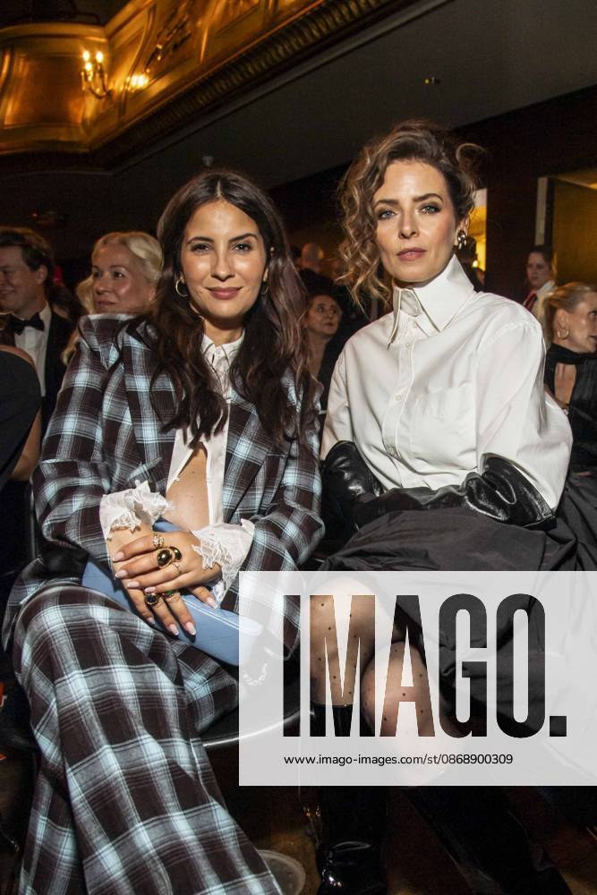 ABB ABOUTYOU Bianca Nawrath and Eva Padberg as guests at the ABOUT YOU Opera Fashion Show at the Admiralspalast on October 7, 2026, in Berlin, Germany