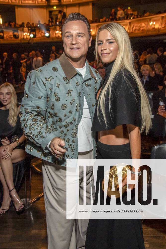 ABB ABOUTYOU Guido Maria Kretschmer and Caroline Daur attend the ABOUT YOU Opera Fashion Show at the Admiralspalast on October 7, 2026, in Berlin, Germany