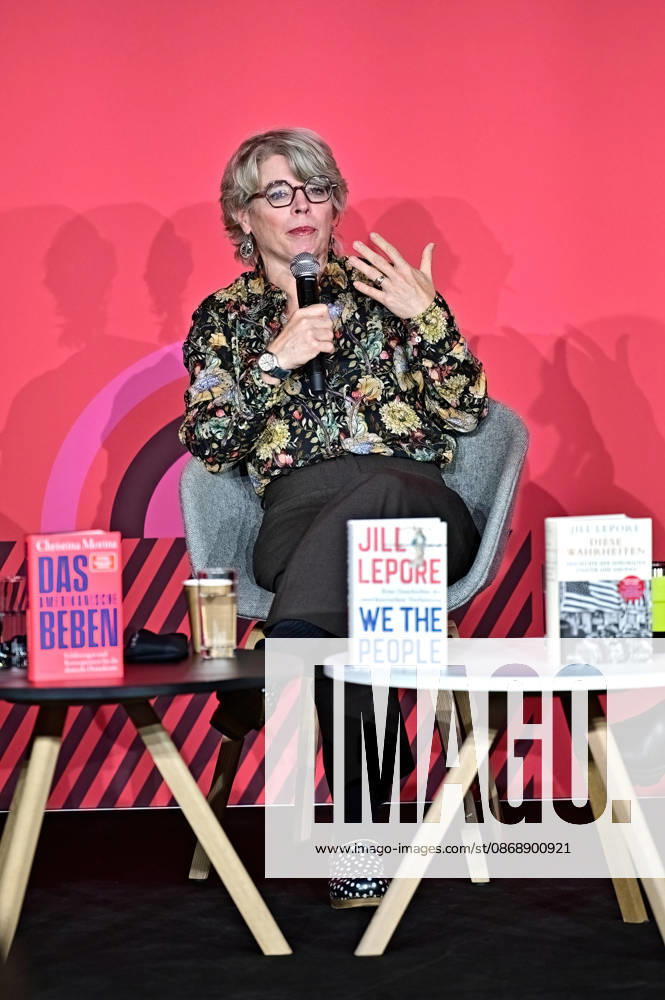 Frankfurt Book Fair 2026: Author Jill Lepore on October 7, 2026, at the Frankfurt Book Fair 20261007MWI151514