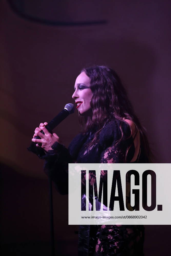 Alexandra Ashley Hughes, also known as Allie X, at a concert at the Metropol in Berlin, October 7, 2026 Allie X Concert Berlin