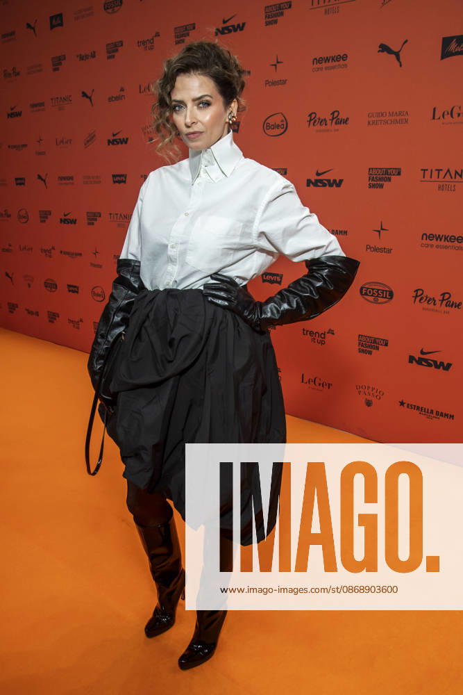 ABB ABOUTYOU Eva Padberg as a guest on the orange carpet at the ABOUT YOU Opera Fashion Show at the Admiralspalast on October 7, 2026, in Berlin, Germany