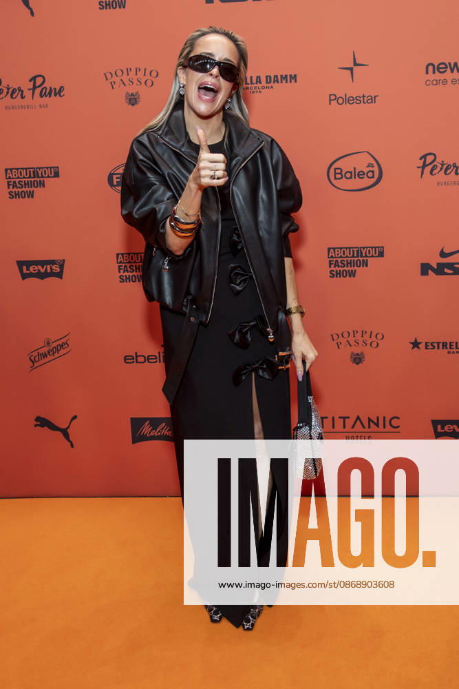 ABB ABOUTYOU Marina Hoermanseder as a guest on the orange carpet at the ABOUT YOU Opera Fashion Show at the Admiralspalast on October 7, 2026, in Berlin, Germany