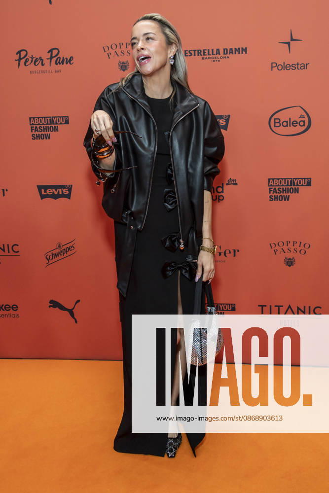 ABB ABOUTYOU Marina Hoermanseder as a guest on the orange carpet at the ABOUT YOU Opera Fashion Show at the Admiralspalast on October 7, 2026, in Berlin, Germany