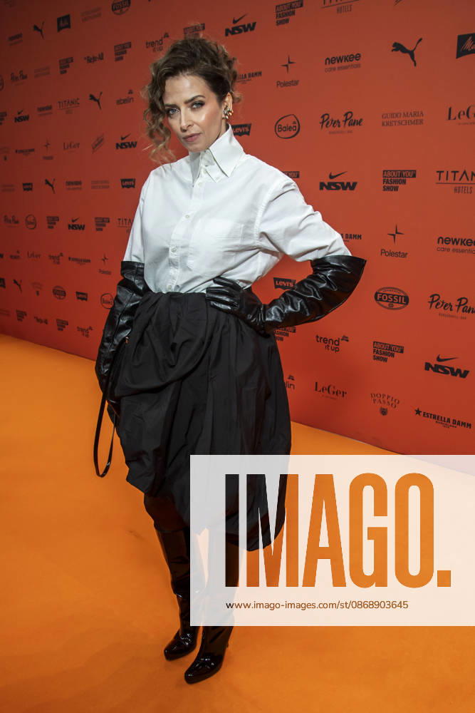 ABB ABOUTYOU Eva Padberg as a guest on the orange carpet at the ABOUT YOU Opera Fashion Show at the Admiralspalast on October 7, 2026, in Berlin, Germany
