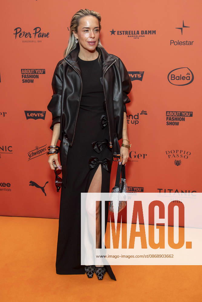 ABB ABOUTYOU Marina Hoermanseder as a guest on the orange carpet at the ABOUT YOU Opera Fashion Show at the Admiralspalast on October 7, 2026, in Berlin, Germany