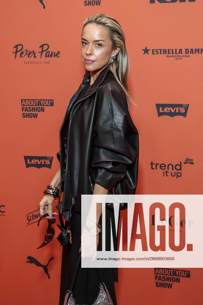 ABB ABOUTYOU Marina Hoermanseder as a guest on the orange carpet at the ABOUT YOU Opera Fashion Show at the Admiralspalast on October 7, 2026, in Berlin, Germany