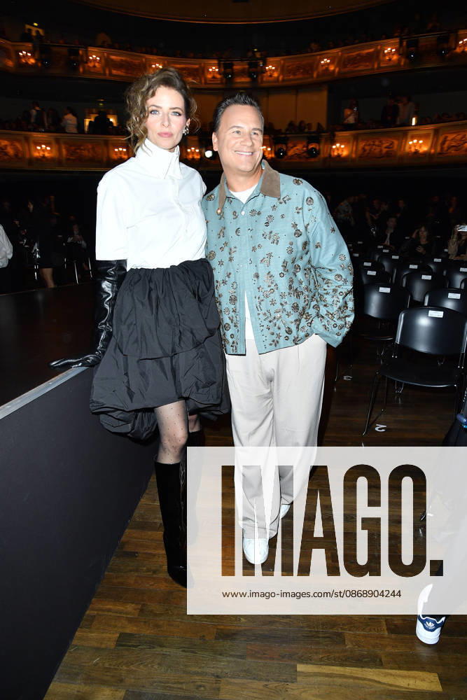 Eva Padberg and Guido Maria Kretschmer at the ABOUT YOU Opera Fashion Show in Berlin on October 7, 2026