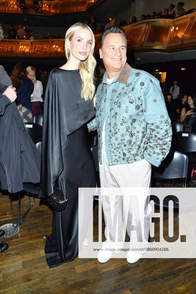 Leonie Hanne and Guido Maria Kretschmer at the ABOUT YOU Opera Fashion Show in Berlin on October 7, 2026