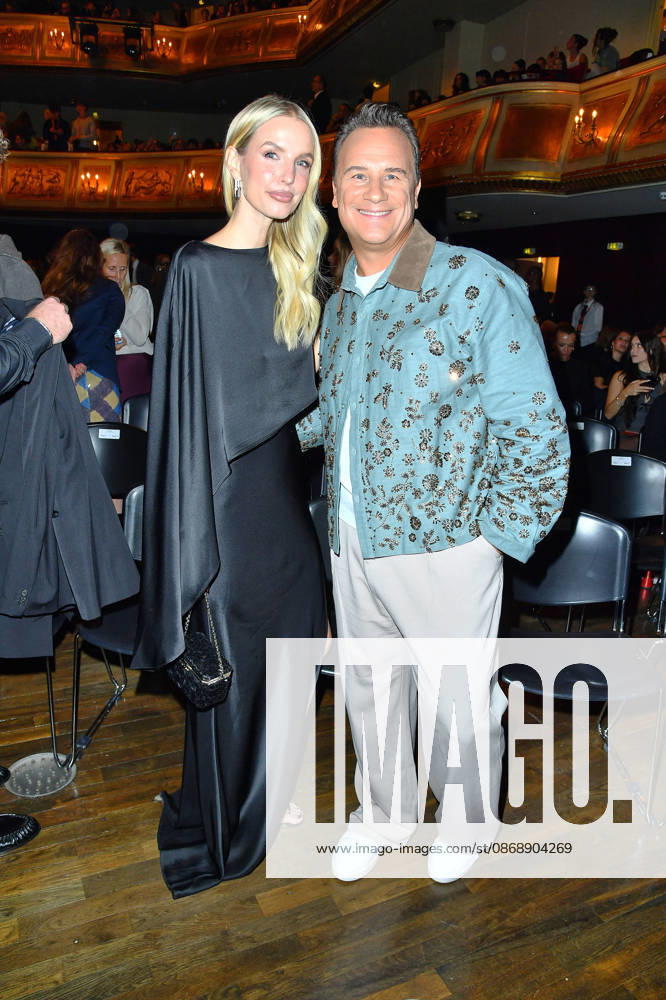 Leonie Hanne and Guido Maria Kretschmer at the ABOUT YOU Opera Fashion Show in Berlin on October 7, 2026