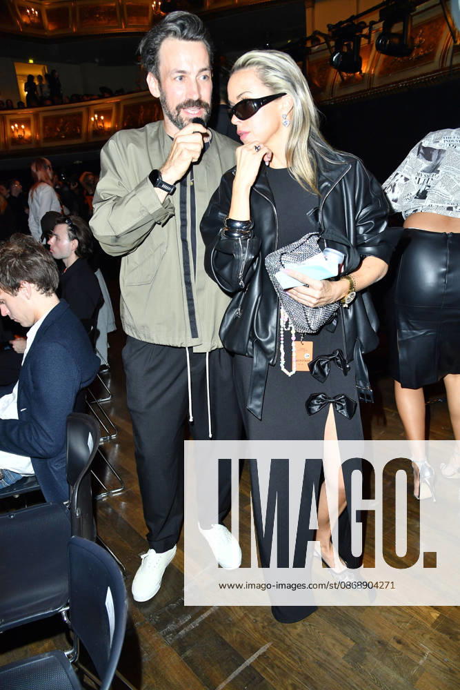 Jan Köppen and Marina Hoermanseder at the ABOUT YOU Opera Fashion Show in Berlin on October 7, 2026