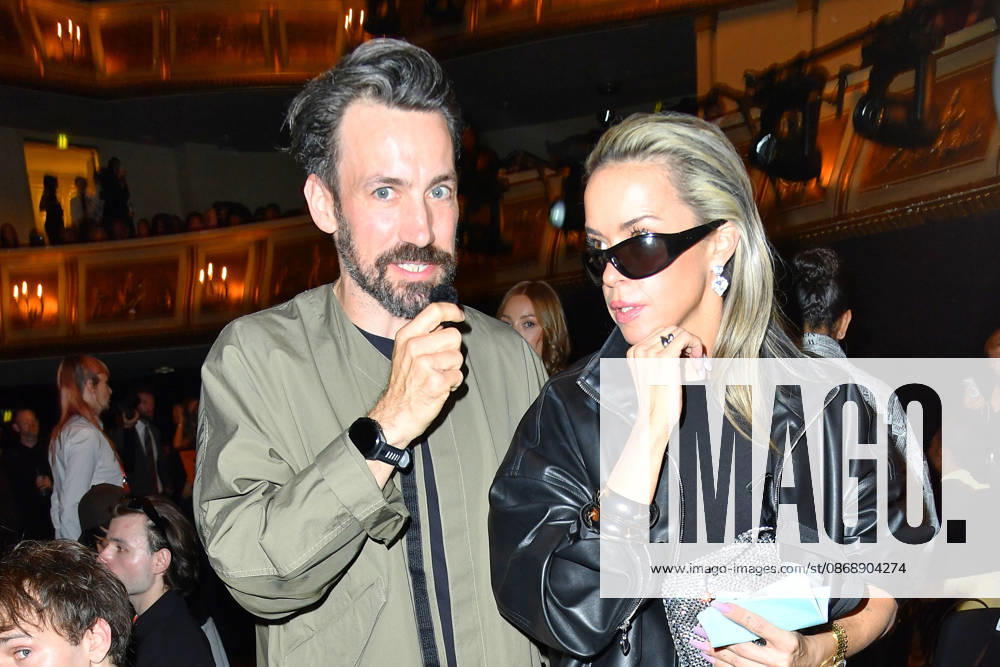 Jan Köppen and Marina Hoermanseder at the ABOUT YOU Opera Fashion Show in Berlin on October 7, 2026