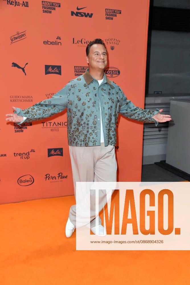 Guido Maria Kretschmer at the ABOUT YOU Opera Fashion Show in Berlin on October 7, 2026