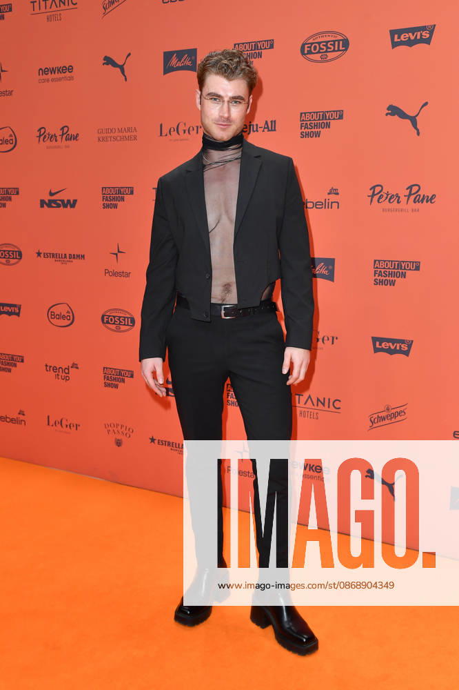 Linus Weber at the ABOUT YOU Opera Fashion Show in Berlin on October 7, 2026