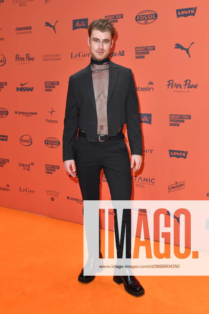 Linus Weber at the ABOUT YOU Opera Fashion Show in Berlin on October 7, 2026