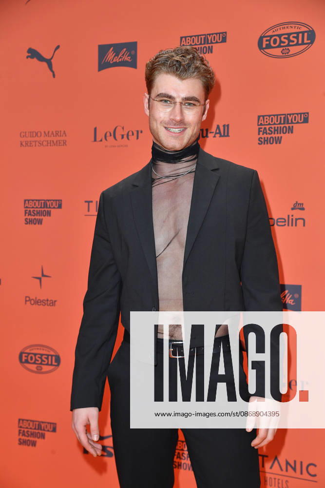 Linus Weber at the ABOUT YOU Opera Fashion Show in Berlin on October 7, 2026