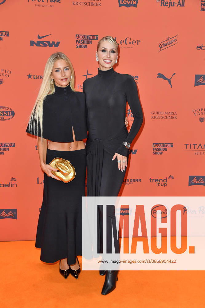 Caro Daur and Lena Gercke at the ABOUT YOU Opera Fashion Show in Berlin on October 7, 2026