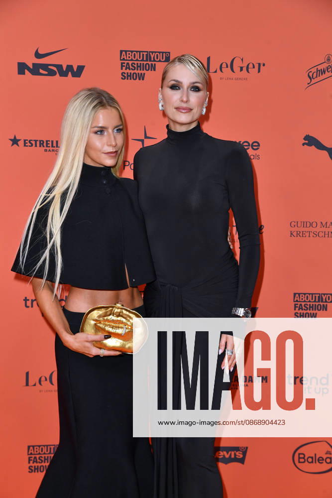 Caro Daur and Lena Gercke at the ABOUT YOU Opera Fashion Show in Berlin on October 7, 2026