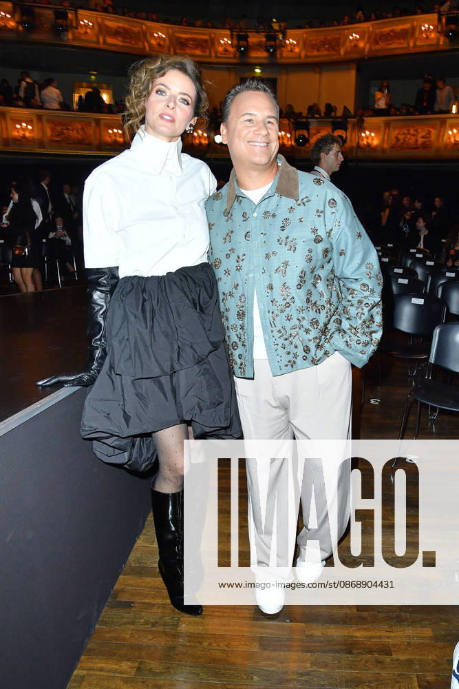 Eva Padberg and Guido Maria Kretschmer at the ABOUT YOU Opera Fashion Show in Berlin on October 7, 2026