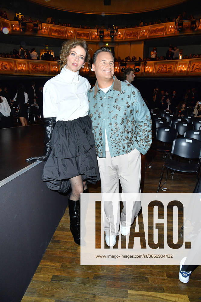 Eva Padberg and Guido Maria Kretschmer at the ABOUT YOU Opera Fashion Show in Berlin on October 7, 2026