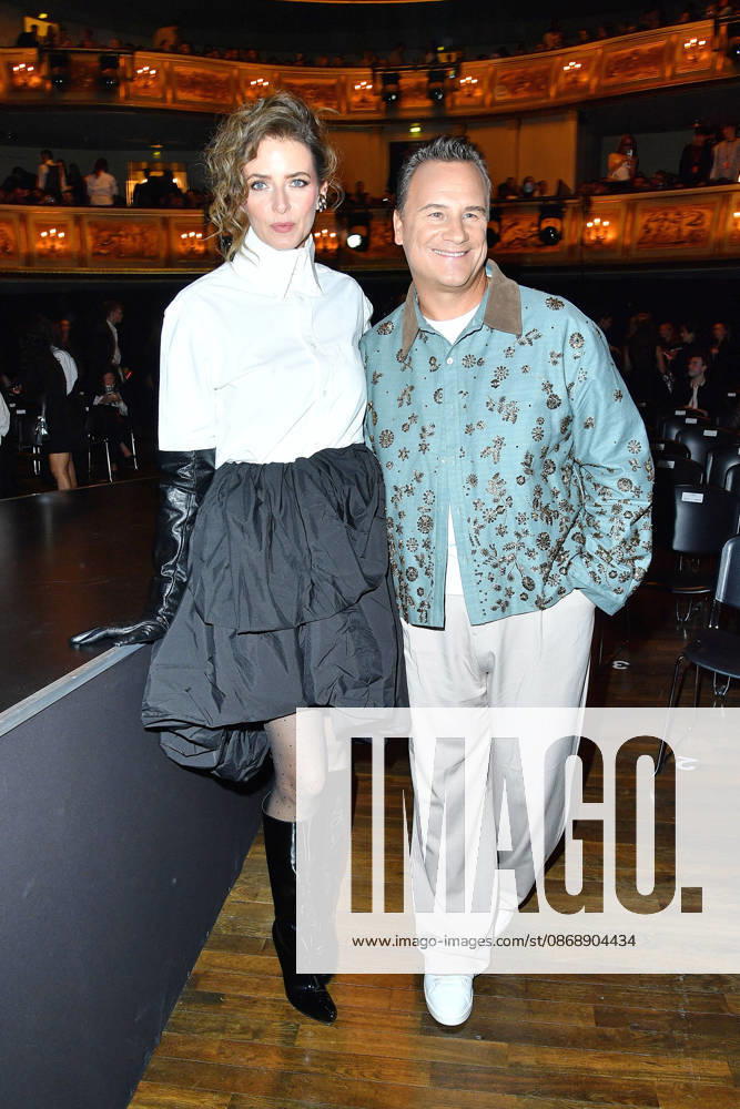Eva Padberg and Guido Maria Kretschmer at the ABOUT YOU Opera Fashion Show in Berlin on October 7, 2026
