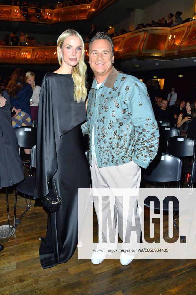 Leonie Hanne and Guido Maria Kretschmer at the ABOUT YOU Opera Fashion Show in Berlin on October 7, 2026