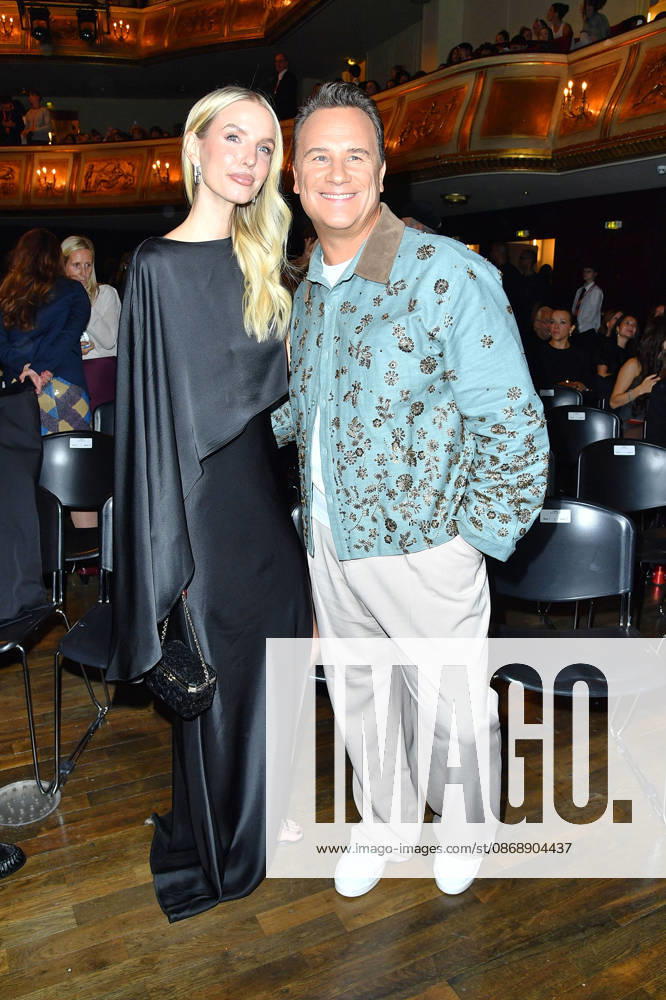 Leonie Hanne and Guido Maria Kretschmer at the ABOUT YOU Opera Fashion Show in Berlin on October 7, 2026