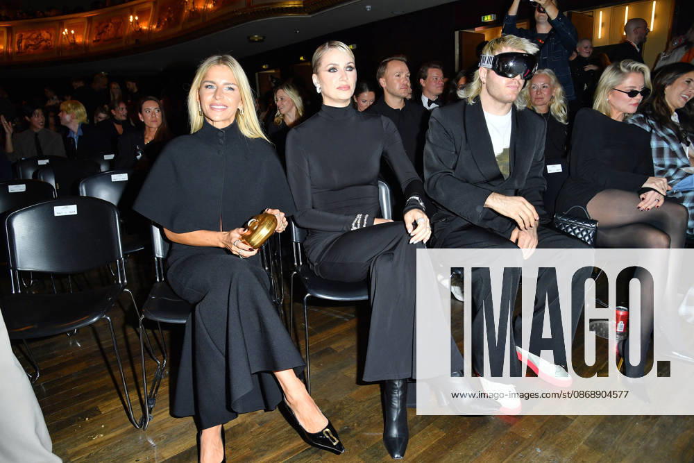 Caro Daur, Lena Gercke, and Ski Aggu—whose real name is August Jean Diederich—at the ABOUT YOU Opera Fashion Show in Berlin on October 7, 2026