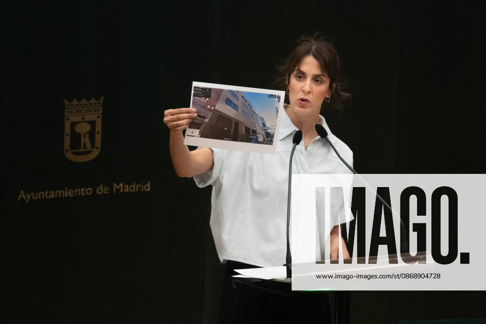 The Madrid City Council holds a special plenary session to approve two plans to increase housing. Más Madrid’s spokesperson on the City Council, Rita Maestre, and Más Madrid council members hold up a poster of Maricarmen during a special plenary session at the Palacio de Cibeles on October 8, 2026, in Madrid, Spain. The Madrid City Council is holding a special plenary session to give the green light to two special plans initially approved by the Governing Board, one of which will allow for the establishment of any type of lodging—including aparthotels, flex living, guesthouses, or lodging facilities on more than 240 industrial-use lots spread across eight districts of the capital, and one that amends municipal regulations to allow for the