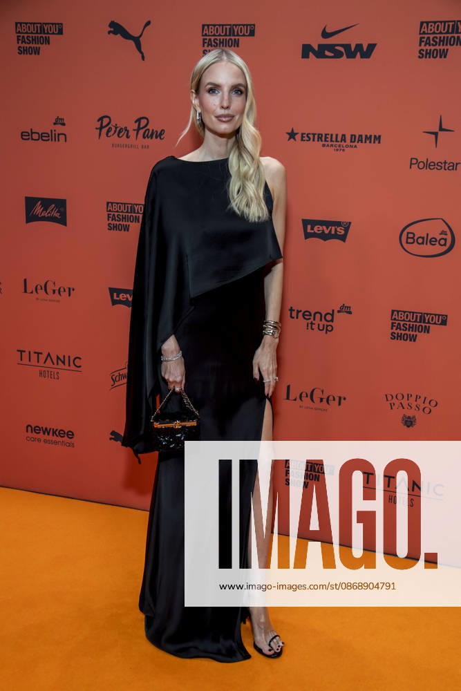 ABB ABOUTYOU Leonie Hanne as a guest on the orange carpet at the ABOUT YOU Opera Fashion Show at the Admiralspalast on October 7, 2026, in Berlin, Germany